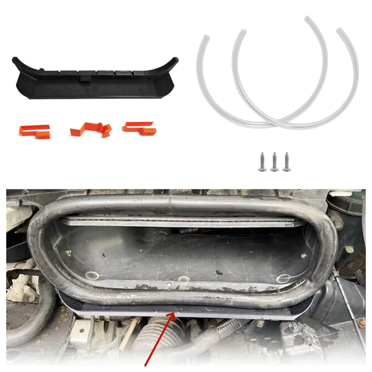 

Caravan Bonnet Vent Water Deflector Screw Kits For Fiat Ducato Peugeot Boxer Citroen Relay RV Camper Motorhome Accessories