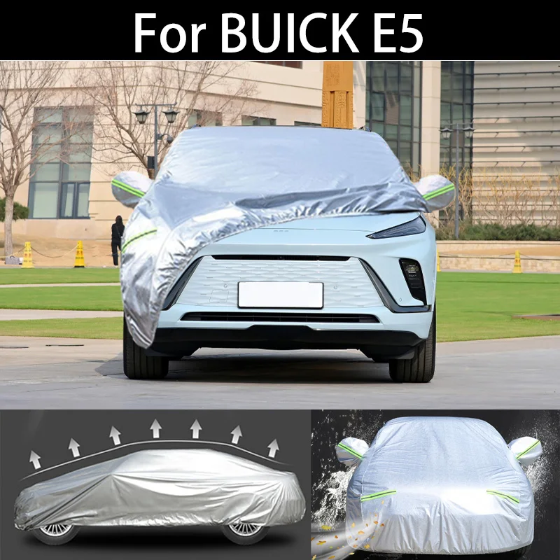 

For BUICK E5 full Car Covers Dustproof Outdoor Indoor UV Snow Resistant Sun rain Protection waterproof hail cover for car