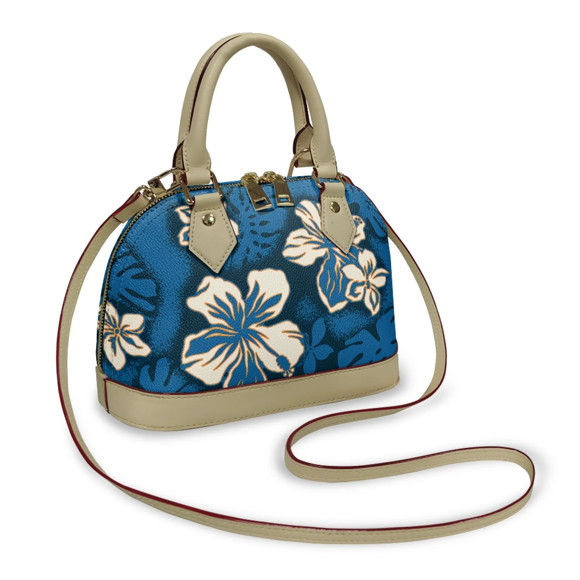 

Hawaiian Elegant Women'S Bag Pattern Floral Design Women'S Bag Polynesian Women'S Handbag Custom Shell Bag Pattern Samoa