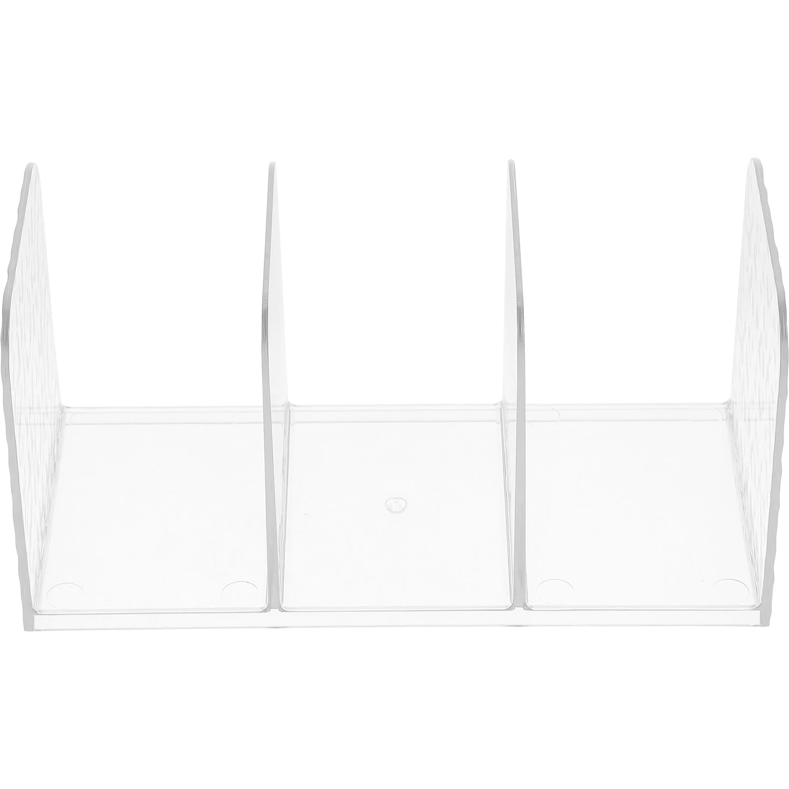 

Desktop Organizer Acrylic File Document Storage Rack Bookshelf Office Books Holder Document Organizer Desktop Storage Rack