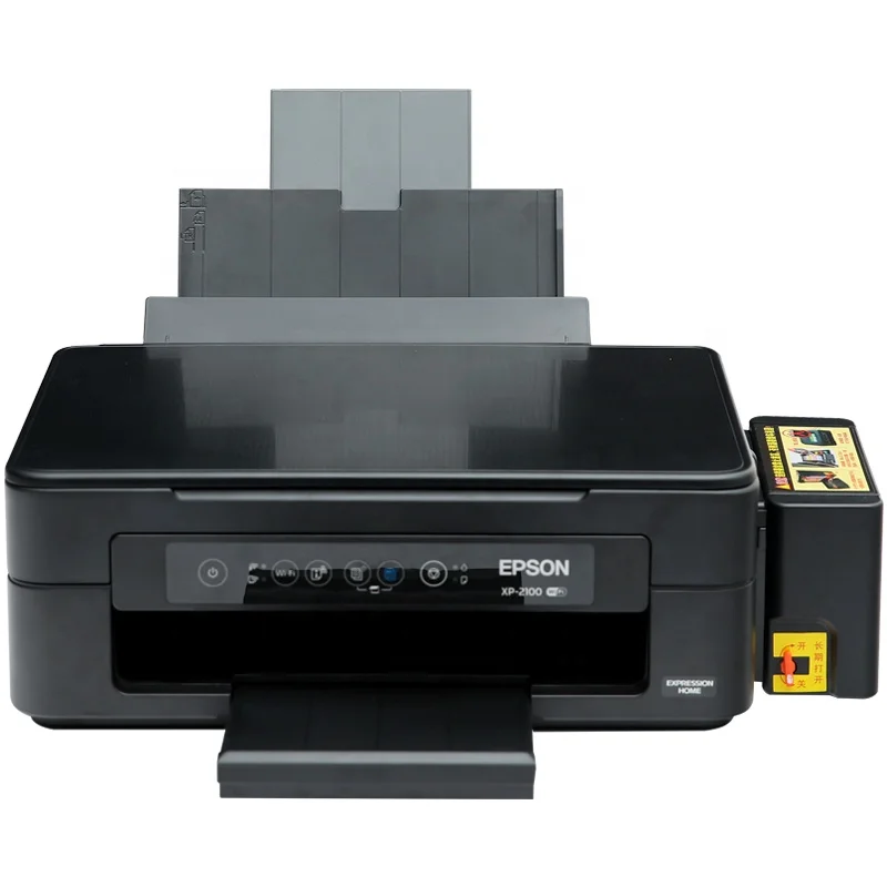 

Hot Sale XP2100 Sublimation Printer Inkjet Printer A4 size 4 Color Scan Print 3 in 1 Multifunction printer Not ink
