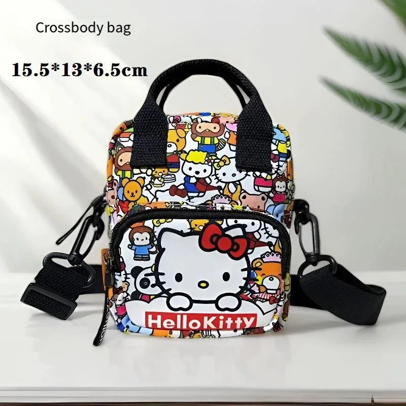 

HOT Sanrio Girl Fashion Cartoon Shoulder Bag Hello Kitty Princess Sweet Kawaii My Melody Portable Backpack Travel Handbag New