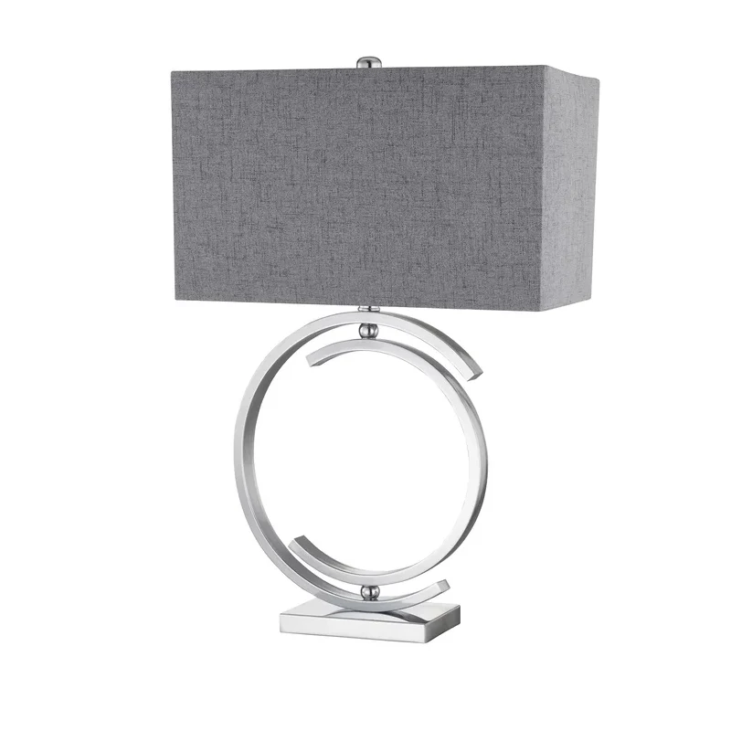 

American minimalist European minimalist iron plating globe living room bedroom bedside decorative table lamp