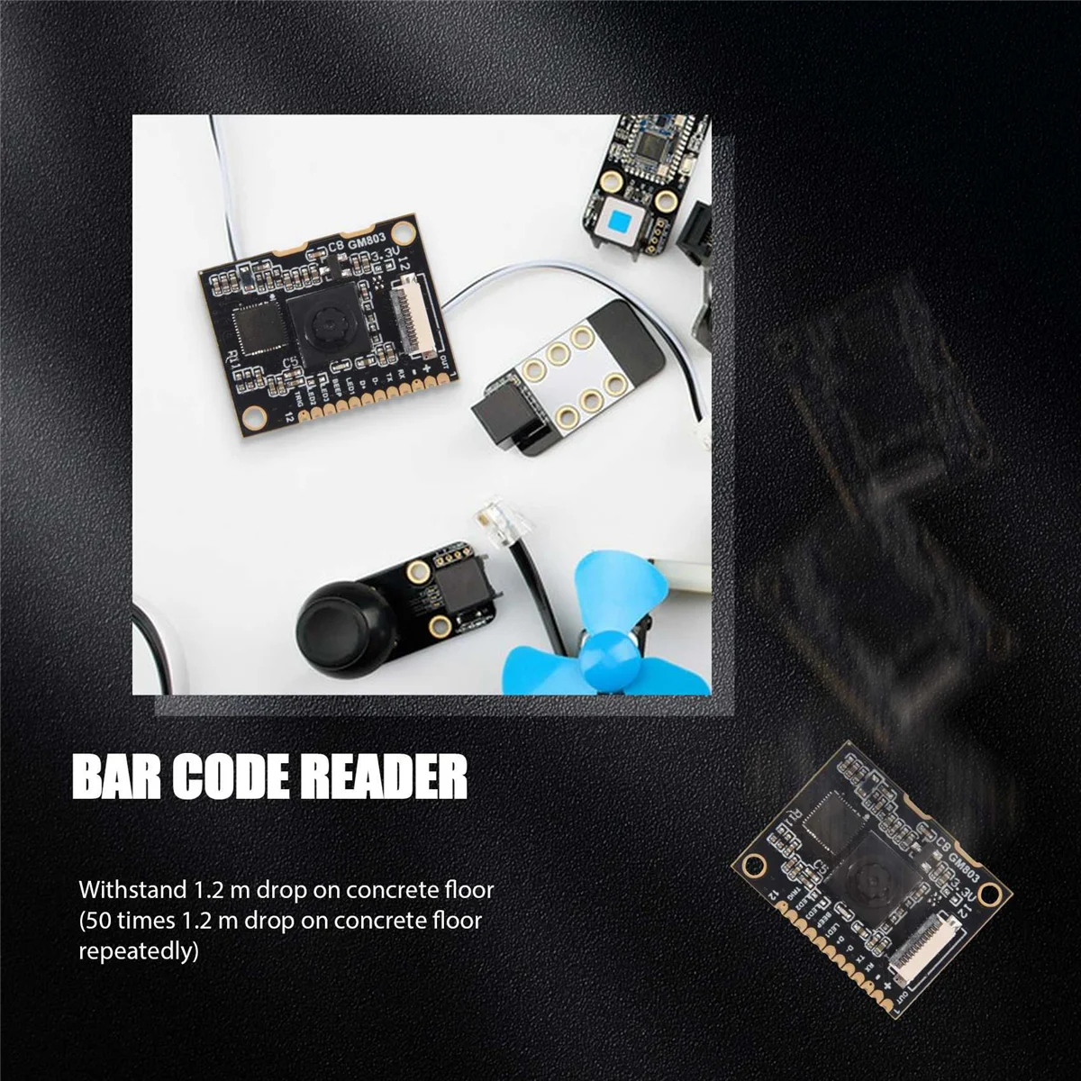 GM803-S 5-35cm Lens DC3.3V USB/TTL232 Interface Barcode Scanner Module 1D/2D QR Bar Code Reader PDF417 for Arduino