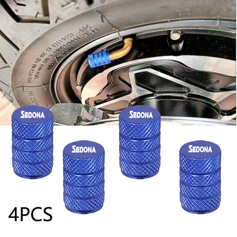 

For SEDONA Car Wheel Tire Valve Caps Tyre Stem Covers Airdust Waterproof