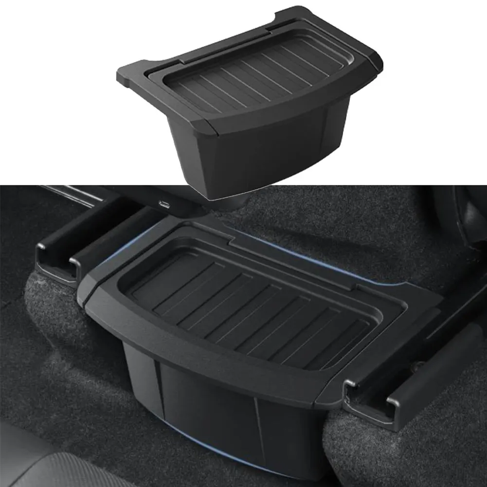 

Автомобильный ящик для хранения, сменный органайзер на задней центральной консоли для Tesla, модели Y, Juniper 2025-2026, автомобильные аксессуары