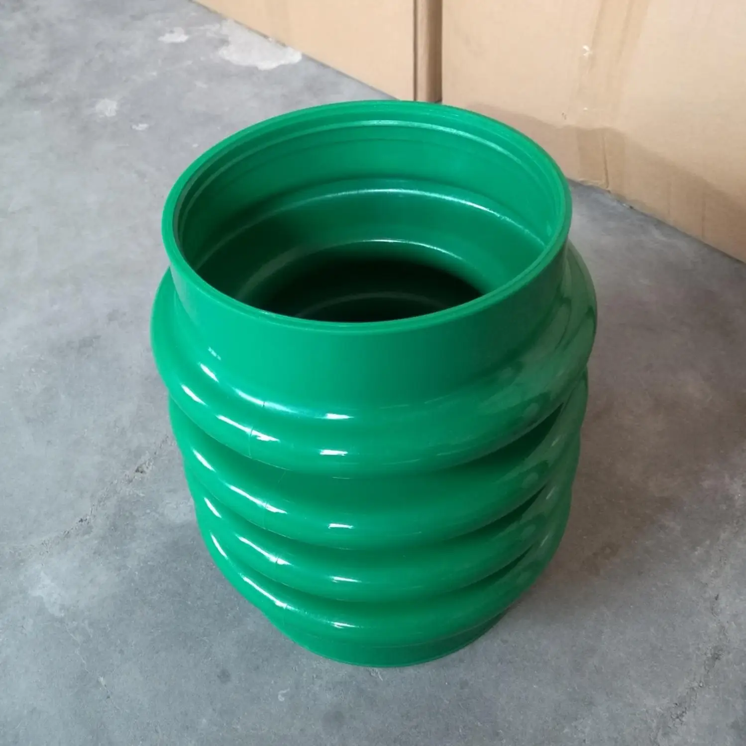 

170 мм пневмоподушка для трамбовки Wacker BS600 BS700 BS65Y, OEM 1006882, зеленая (внутренний диаметр 170 мм, высота 260 мм)