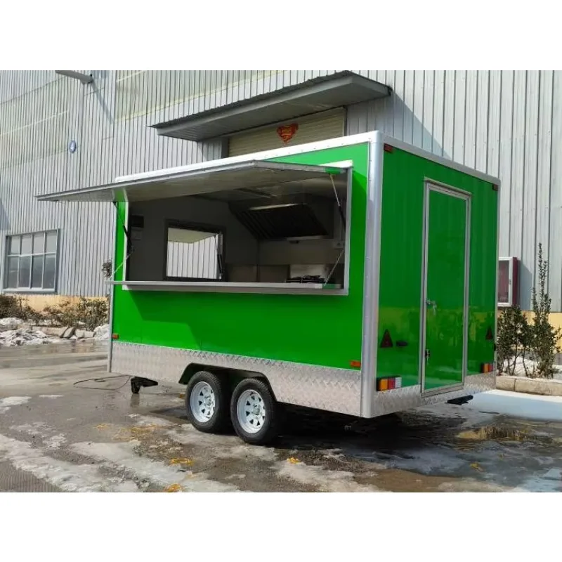 Trailer For Sale Mobile Concession Trailer Fast Food Truck - Hot Dog, BBQ, Ice Cream & Coffee Drink Shop