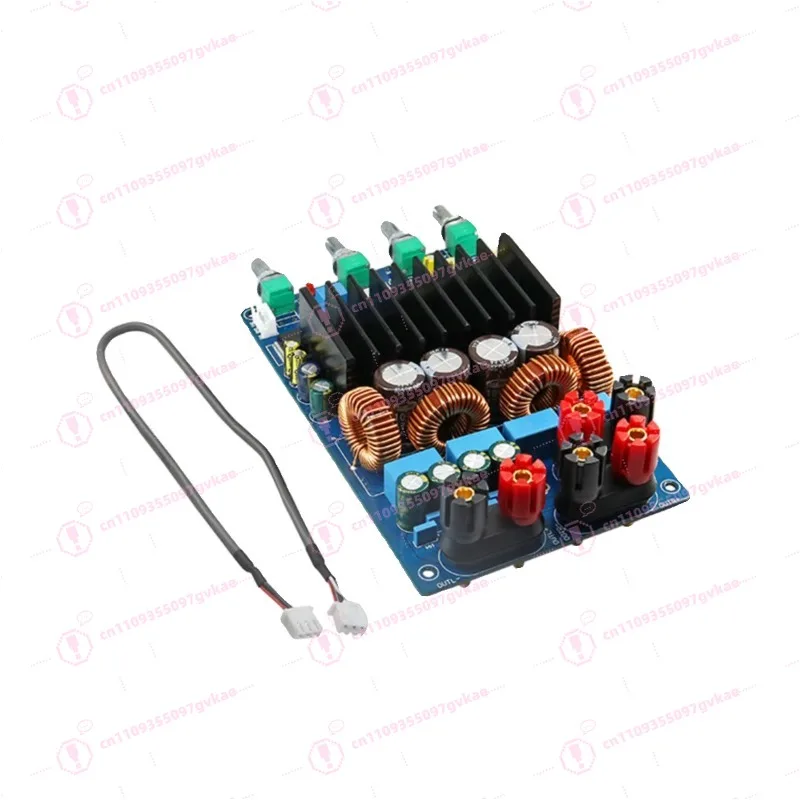 Class D 2.1 Channel Digital Amplifier Board High Power 300W+150W+150W Audio Amplifier Module for DIY Home Theater Speaker