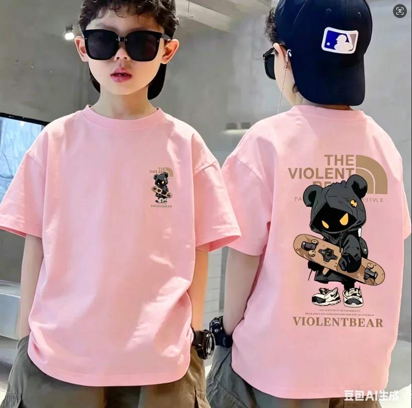 Nickelodeon Bestseller - Large-size and Medium-size Baby 100% Cotton T-Shirt - High-quality and soft children's clothing