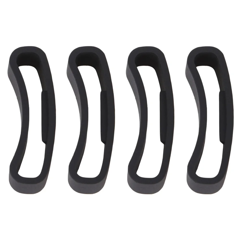 

6Pcs Watch Band Fastener Rings Rubber Strap Retainers Durable Comfortable Lightweight Watch Accessories Keeper Loop