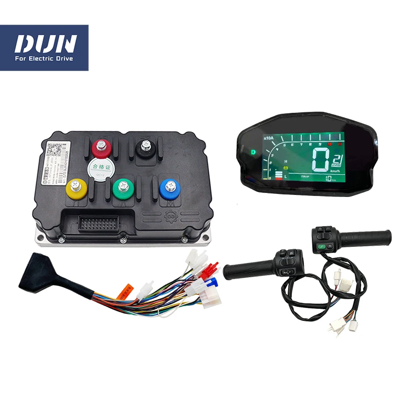 FarDriver YCK096450D ND96850 96V DC 450A Phase 850A 8KW FOC Controller with DKD Speedometer and T08 Throttle