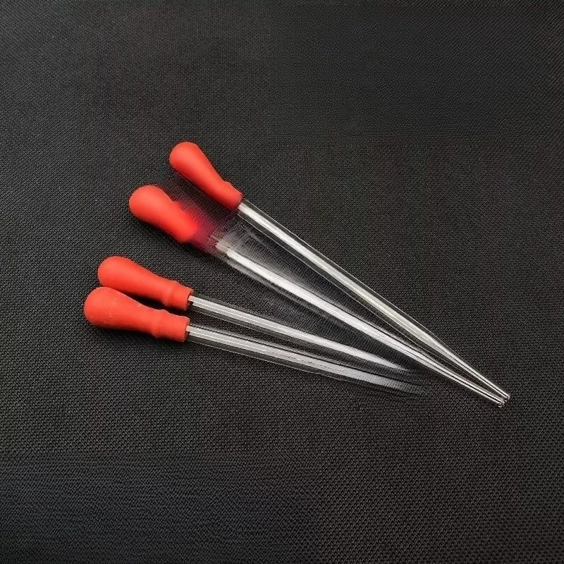 Experimental Teaching of Glass Dropper with Red Skin Rubber Head Dropper