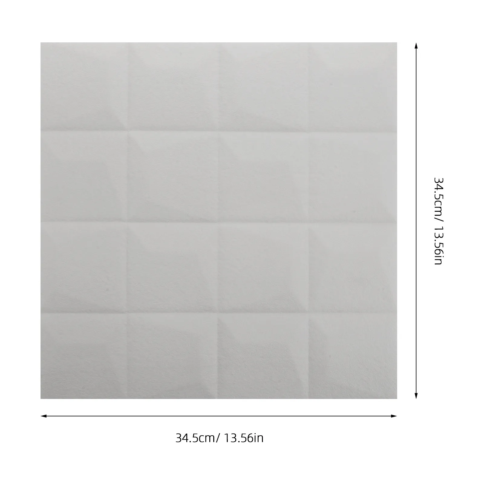 2Pcs Wall Padding Anti-Collision Self-Adhesive PU Panels 13.58 Protective Cushion for Playroom Bedroom Headboard