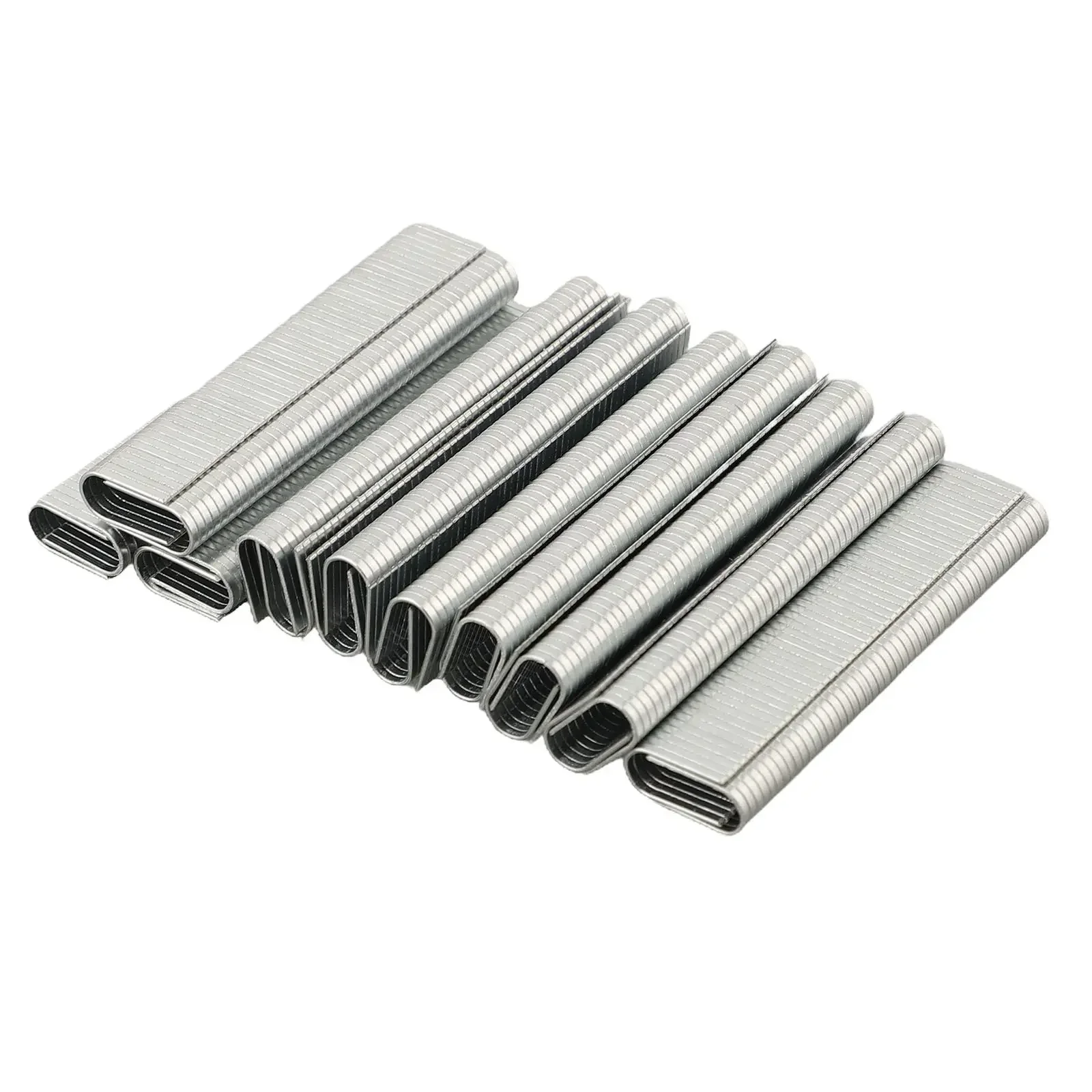 1 caixa de grampos de unhas em forma de u/porta/t (reto) para grampeador de madeira móveis uso doméstico ferramentas manuais grampos de unhas