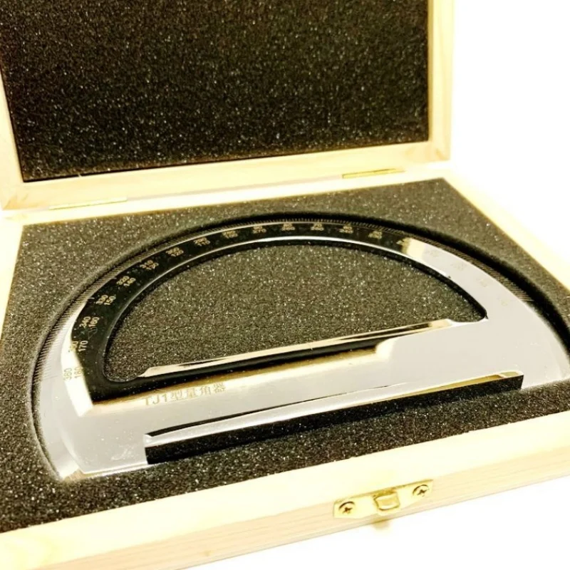 Wooden Box Packaging, Pure Copper TJ-1 Protractor, Navigation, Ship Protractors, Nautical Chart Tools, Measuring Tools