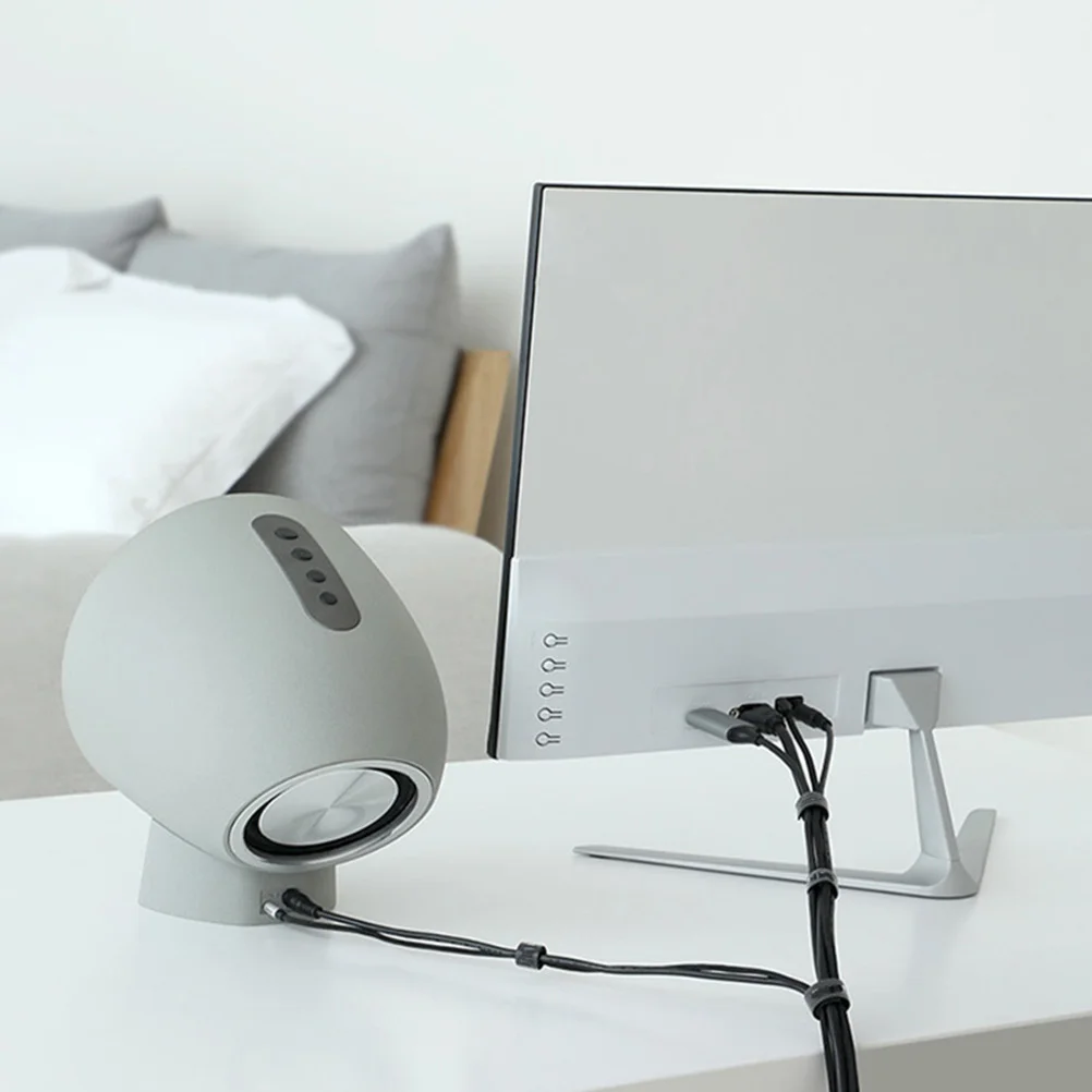 

Reusable Fastening Cable Tie 1 Meter Durable Hook Loop Cord Organizer Strong Adsorption Cable Management Strap Multi-Purpose