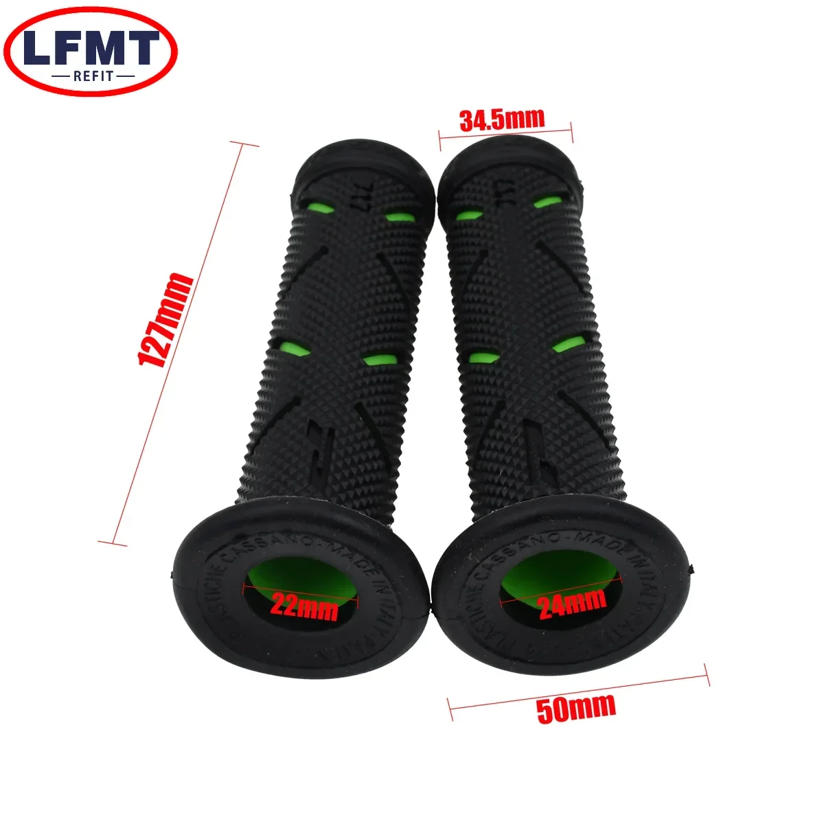22MM Universal Motorcycle Handlebar Motorbike Grips Rubber Modification Accessories Moto Handles For Honda Suzuki Ducati Benelli