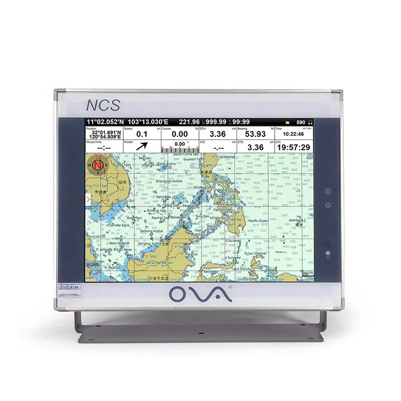 

Boat Navigation Gps Map 12inch Marine Gps Plotter Chartplotter Lcd Display