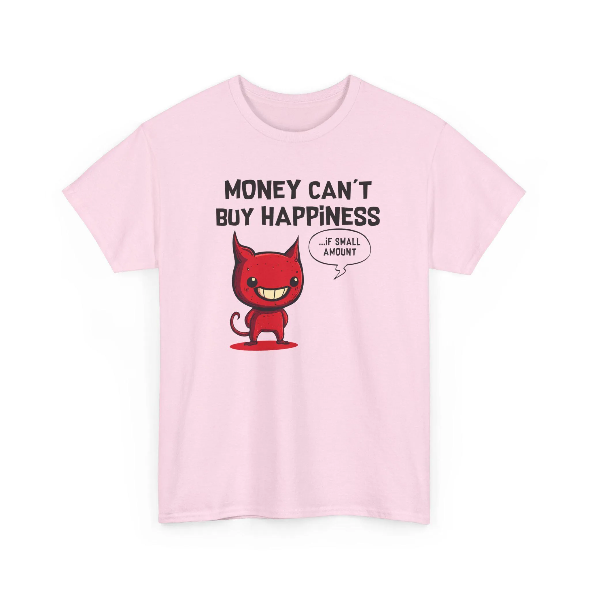 

Cute Devil Money T shirt Heavy Cotton