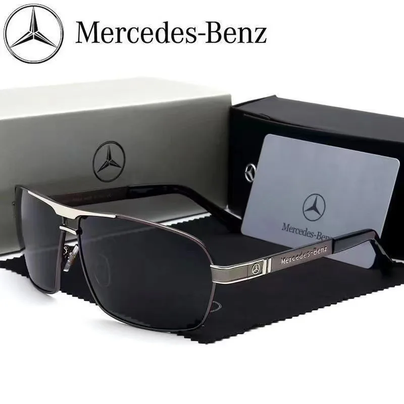 

Hot Car Luxury Men Driving Polarized Sunglasses Anti Glare Driver Goggles For Mercedes Benz A B C E V R-Class A45 C Car Sticker