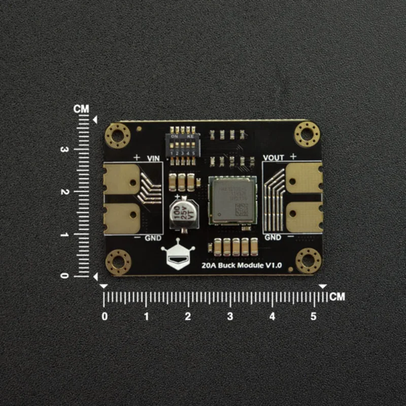 60W DC-DC Adjustable step-down module Small size 60W powerful power supply