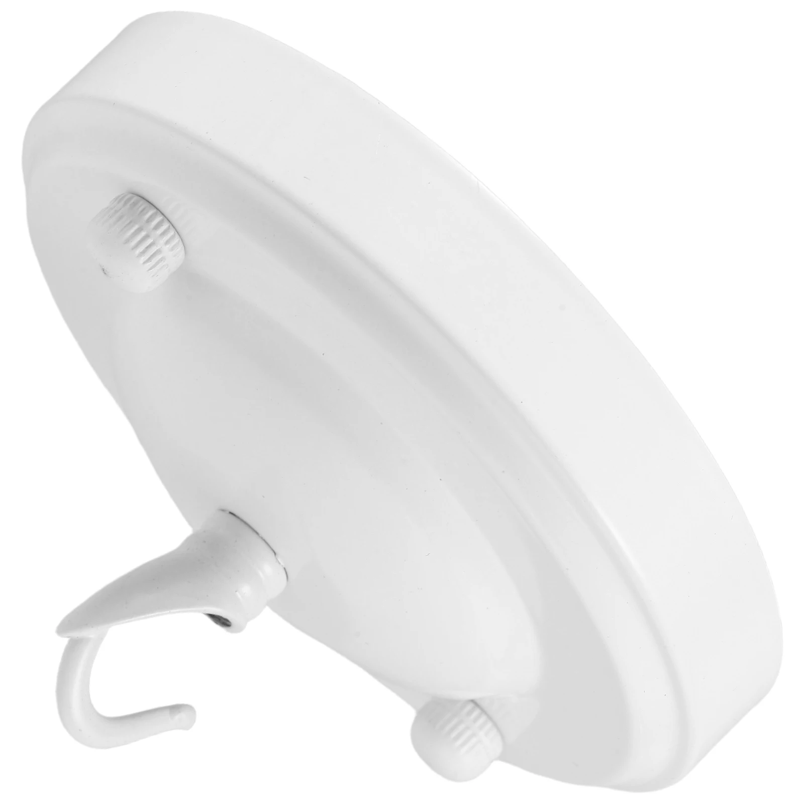 

Iron Ceiling Hook Plate Heavy Duty Chandelier Mounting Support For Pendant Lamp Swag Light Fixture Canopy Hanging Hardware