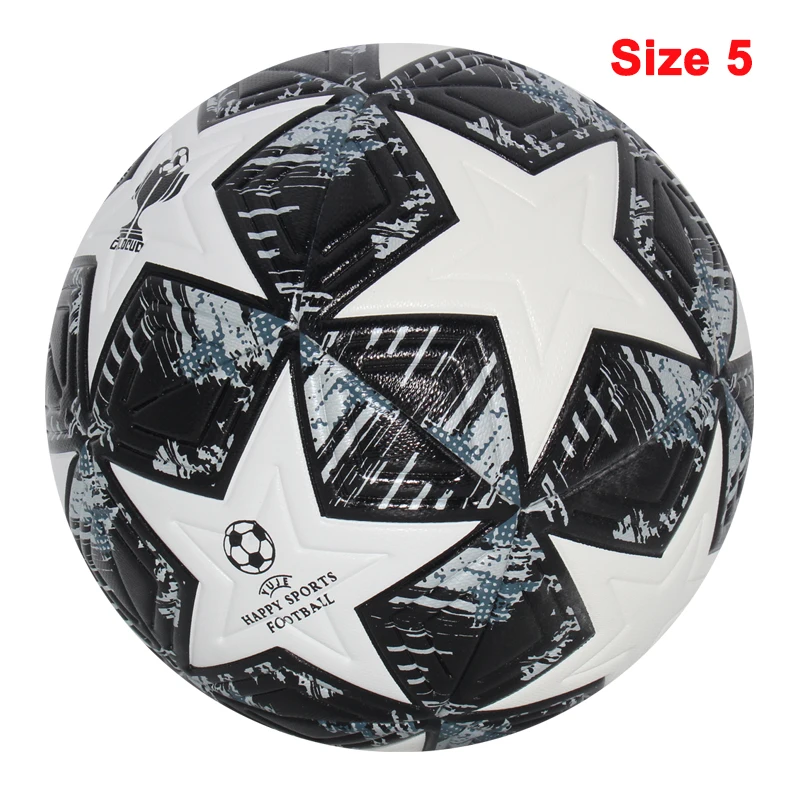 NONE Hochwertige Fußbälle, offizielle Größe 4/5, PU-Material, nahtloses Tor, Team, Outdoor-Match-Spiel, Fußballtraining, Ballon de Foot 7