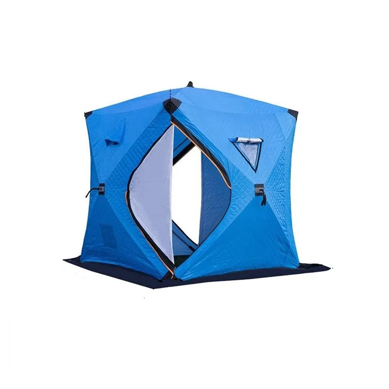 

High Quality Winter Ice Fishing Sauna For 3-4 People With Stove And Warm Tent