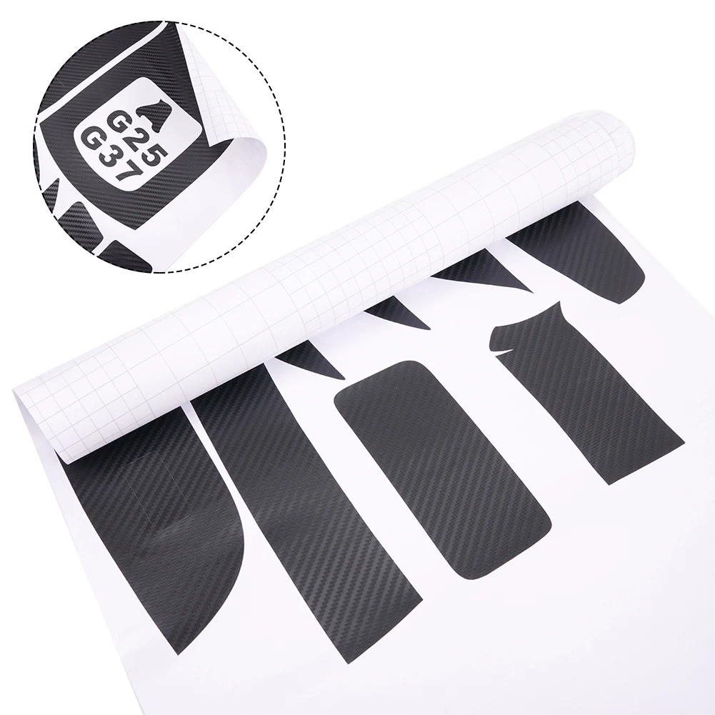 Practical To Use High Quality Anti-high Temperature Car Sticker Carbon Fiber Molding Sticker Decals Waterproof