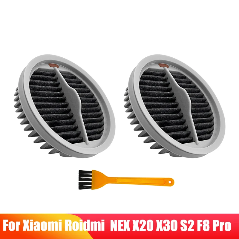 Washable Hepa Filter Replacement Fit For Roidmi Xiaomi Z1 Air NEX X20 X30 S2 F8Pro Handheld Wireless Vacuum Cleaner Spare Parts