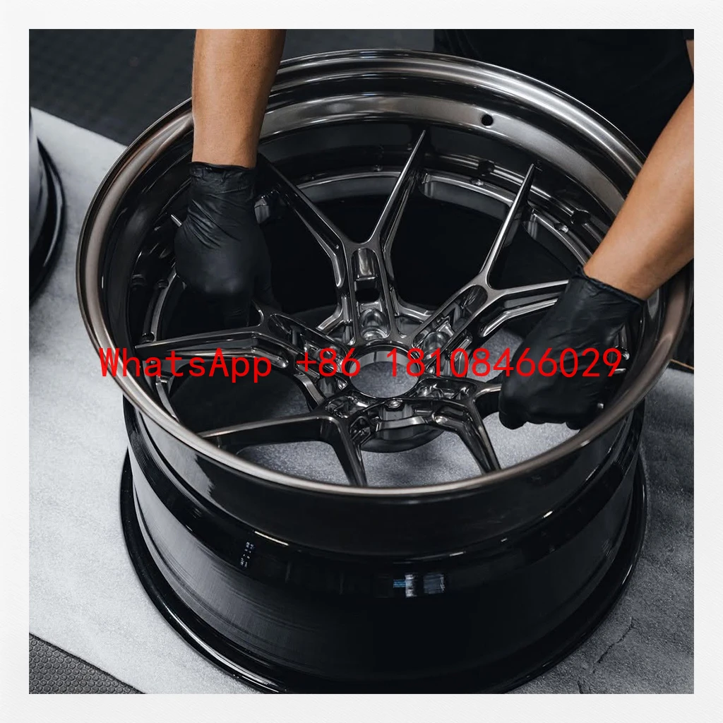 

Aftermarket Deep Lip Car Wheels 18-20 Inch Spoke Rims 5 Lugs Super Deep Concave Two-Piece