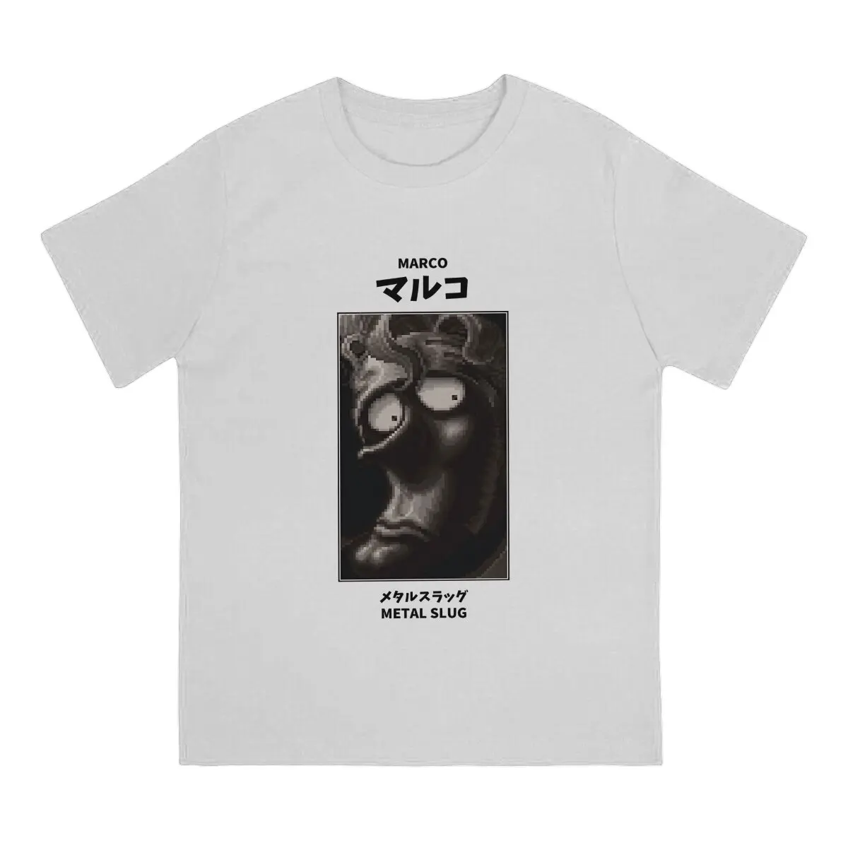 Marco Metal Slug Game T Shirt Alternative O-Neck TShirt Polyester Clothing