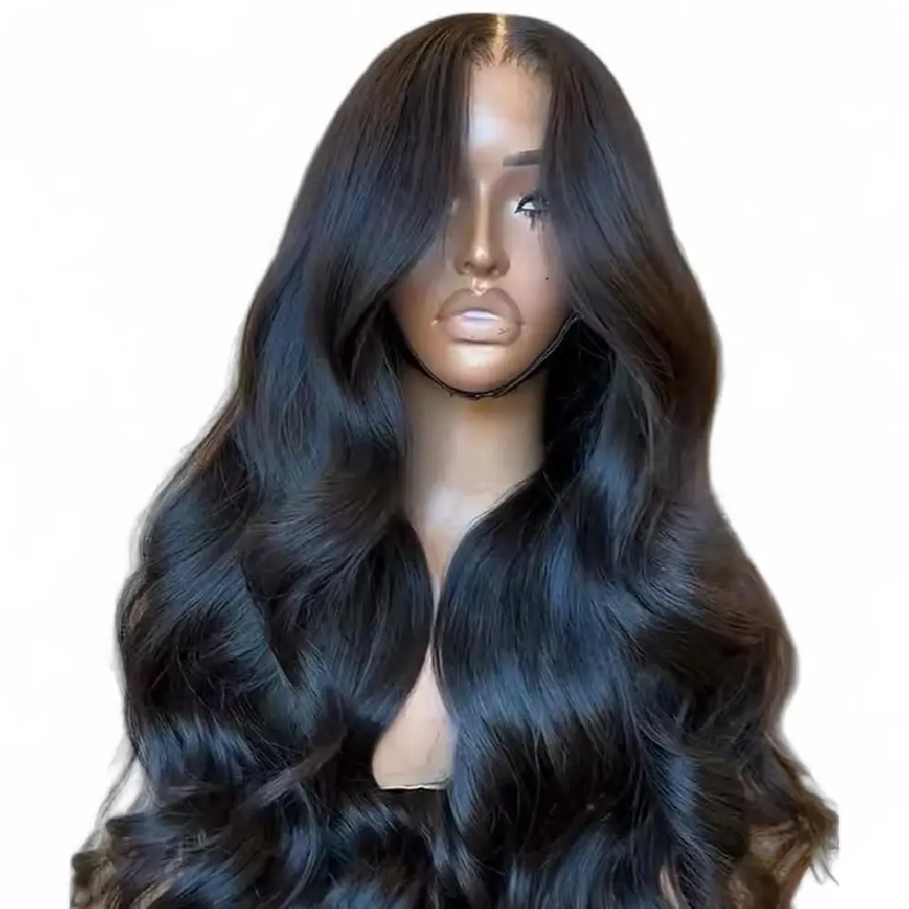 

40 42-дюймовый парик из натуральных волос объемной волны 200% Плотность 13x6 HD Парик из натуральных волос на кружеве 13x4 5x5 Бесклеевой парик на шнурке Плотность 200%