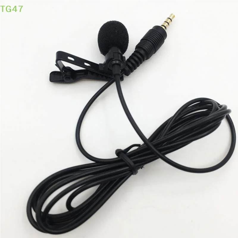 Picture 7: 【LS】【LS】3.5mm Jack Lavalier Tie Clip Lecture Microphones Audio Mic for Camera Computer Phone