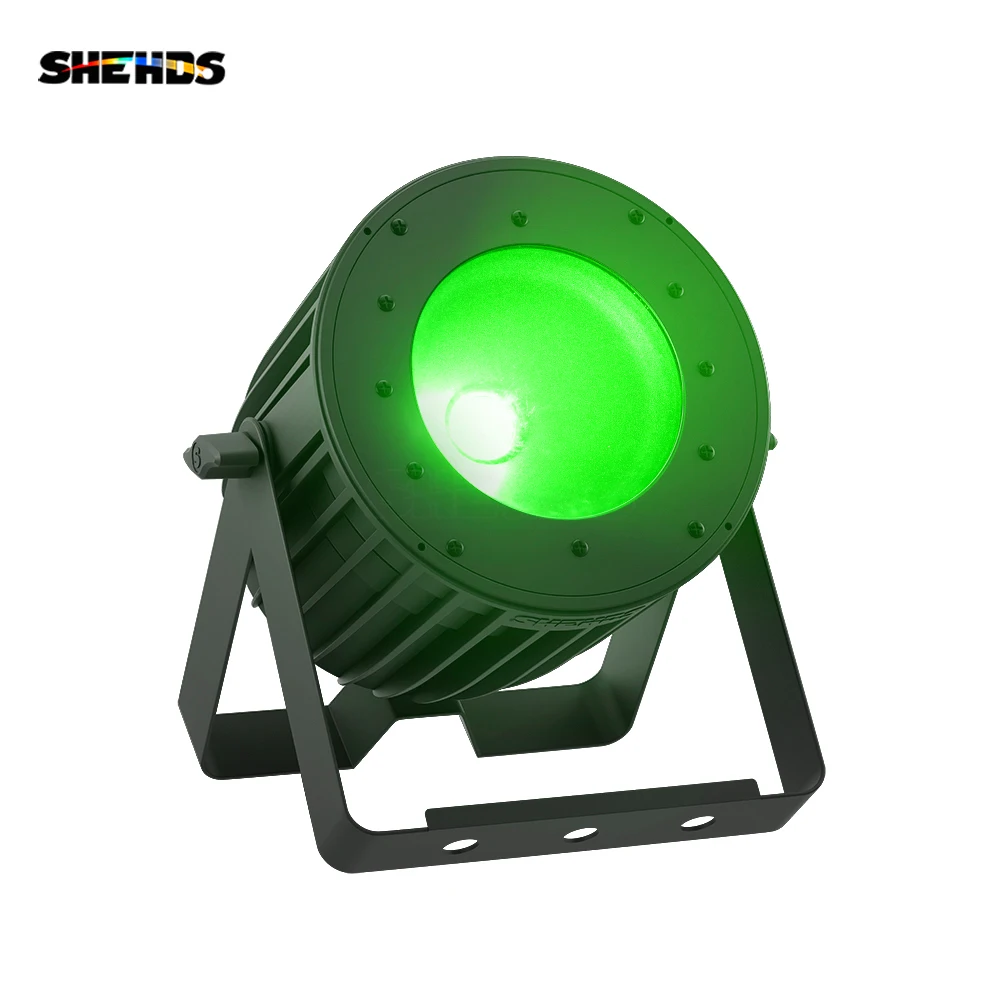 SHEHDS LED 200W RGBWA UV 6in1 COB Par Light Powerful Beam Effect Color Temperature Adjustable Aluminum for Karaoke Dj Disco