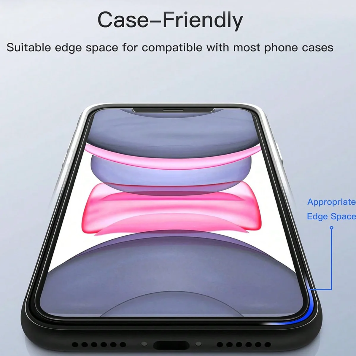 3 عبوات من واقي الشاشة لهاتف iPhone X XS Max XR 11 11 Pro Max 12 12 Mini 12 Pro Max 13 13 Mini 13 Pro Max 14 14 Plus