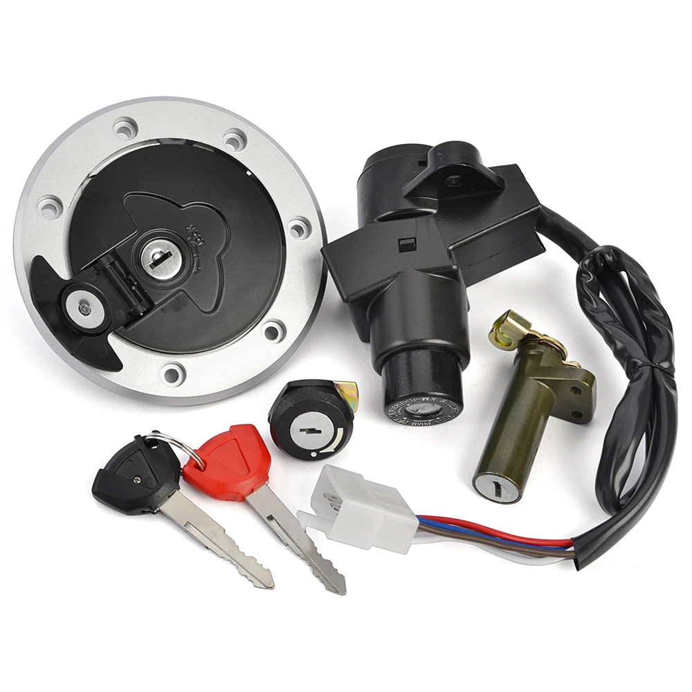Fuel Gas Cap Ignition Switch For Kawasaki ZX1100 GPZ1100 ZZ-R1100 ZZR1100 27045-5013 27005-5102 51049-1091 27016-5205 27016-5204