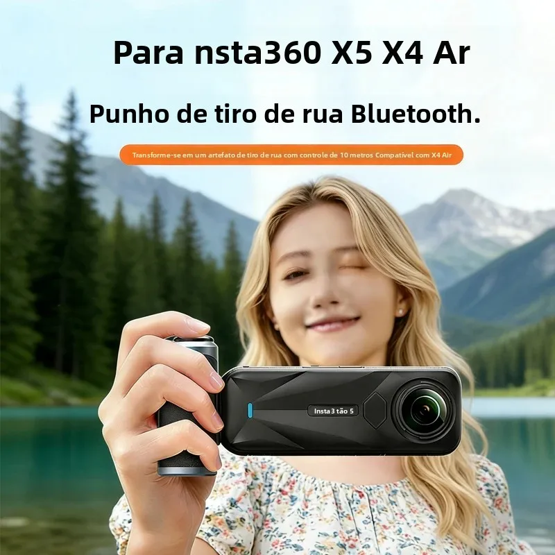 insta360-x5-x4-空撮グリップストリート写真撮影-xplorer-アルミマウント-insta-360-x5-アクションカメラアクセサリー用