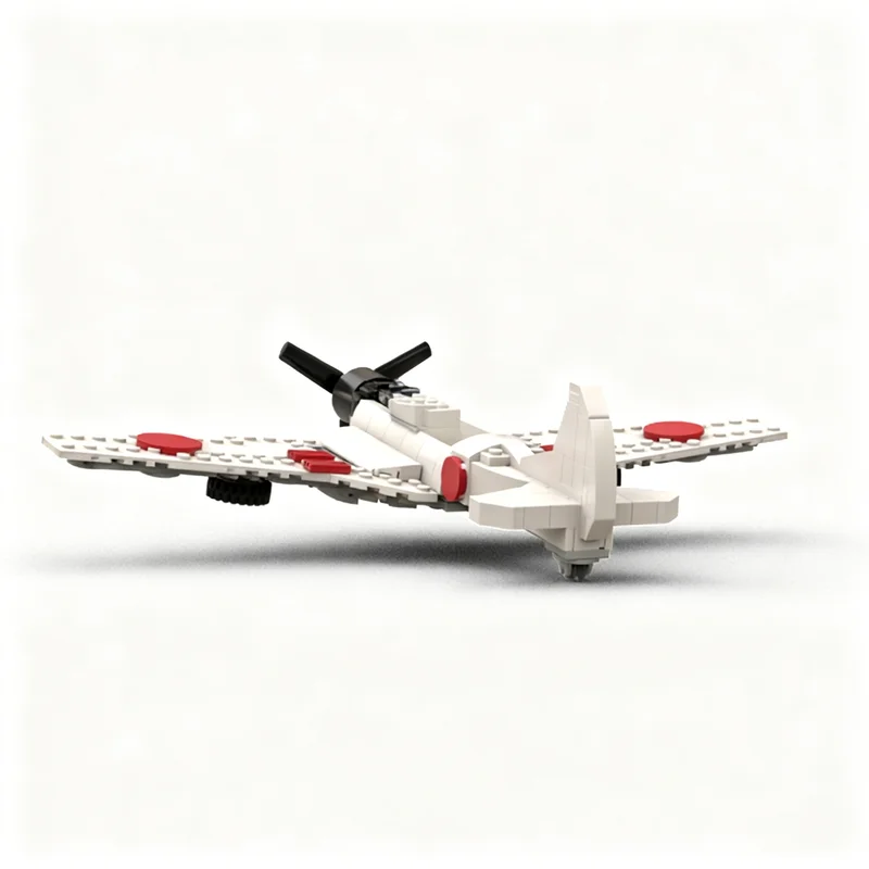 270pcs MOC Indiana Jones The Great Circle Shanghai Plane Chase Model Building Blocks Construction Christmas Gift Toy Education