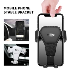 GPS Gravity Car Emblem Phone Holder Bracket Air Vent Stand Accessories For Ford Focus Mk2 Fiesta Mondeo Mk4 Mk7 Kuga Mustang Mk5