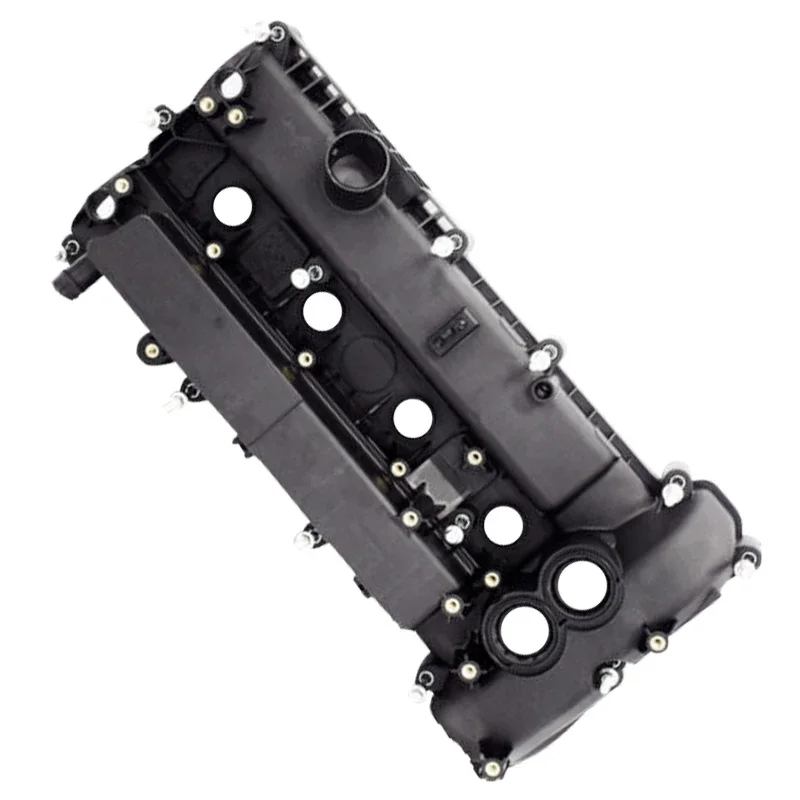 シリンダーヘッドカバー バルブロッカーアームカバー ガスケット付き フォードUSA マスタング 2.3 エコブースト ガソリン CJ5E エンジンコード CJ5E6K271CA用
