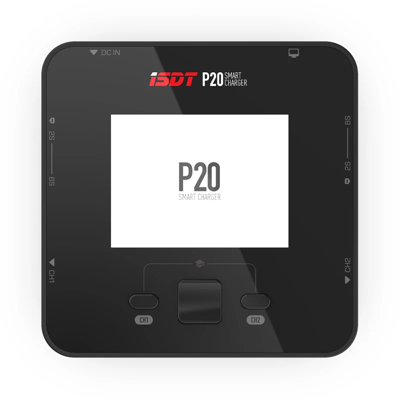 ISDT P20 Dual Channel Battery Balance Charger For Lilon LiPo LiHV NiMH Lipo Pb Battery