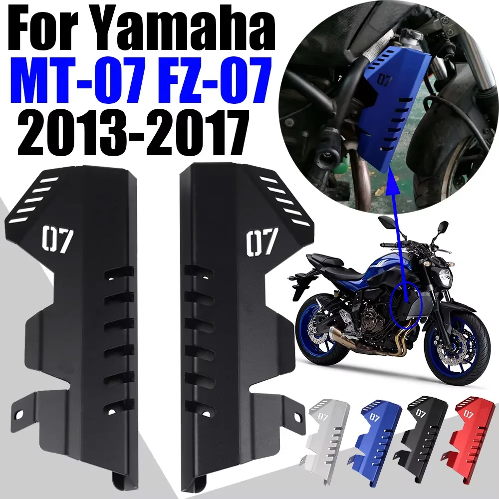 

Motorcycle Side Radiator Guard Grille Cover Protector For Yamaha MT07 MT-07 FZ07 FZ-07 2013 2014 2015 2016 2017 Accessories