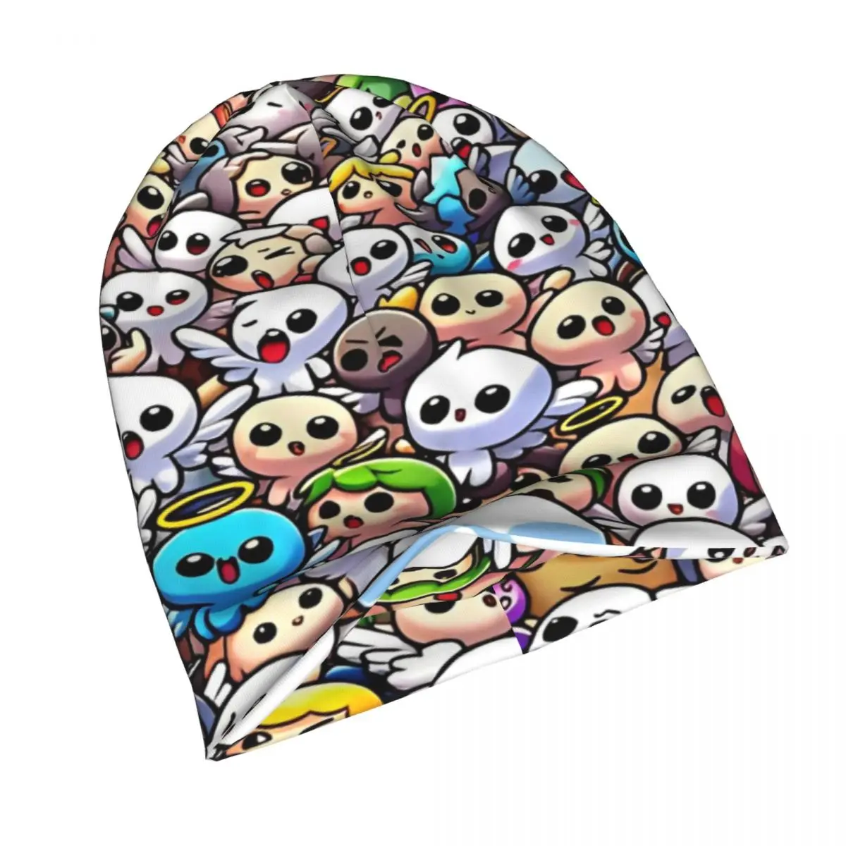 The Binding Of Isaac Celestial Jubilee An Array Of Blissful Cartoon Cherubs Bonnet Knitted Hat Hip Hop Skullies Beanies Hat Cap