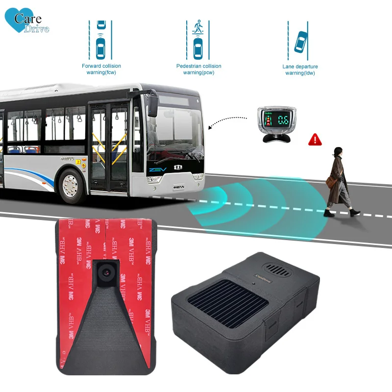 AlwayCare Car Safety Driving Monitoring System Collision Avoidance Sensor with Car Camera System Monitor