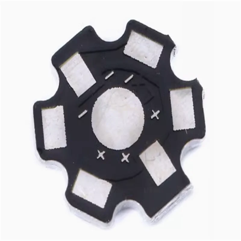 New and Original 5pcs 1w 3w 5w LED high-power patch LED aluminum substrate RGB 2/4/6/8-pin special heat sink