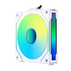 LIANLI building block fan three generations LIAN LI SL-INF120 infinite mirror mute temperature control splicing chassis 5V argb