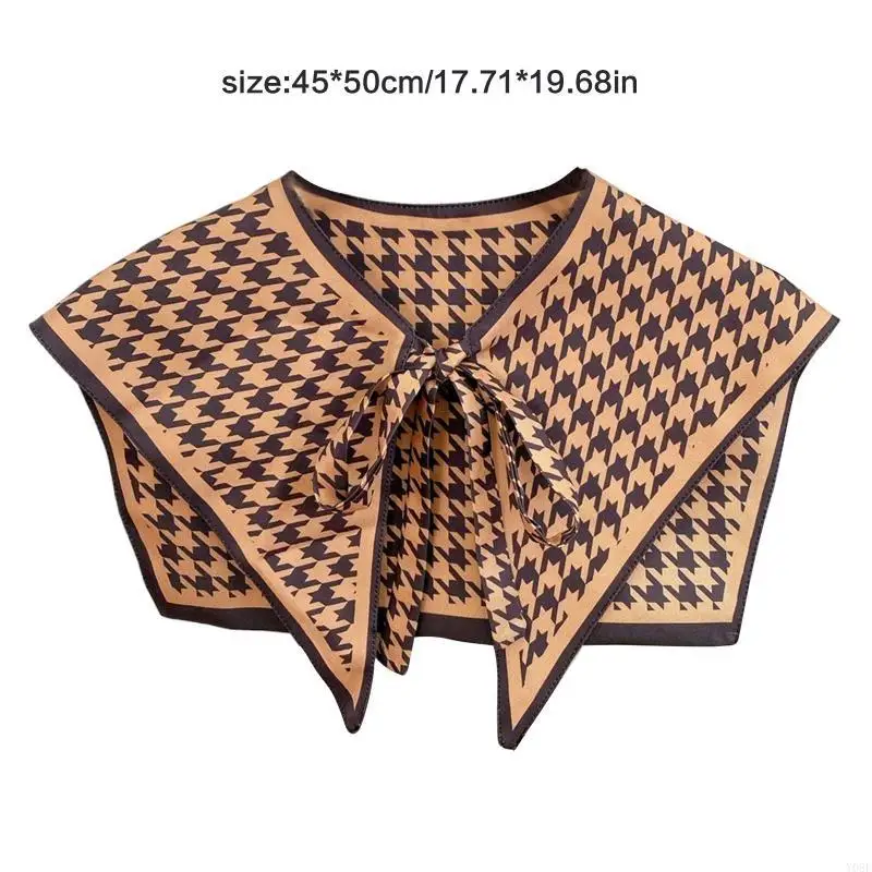 Fashion Women Decorative Scarves Small Shawl Spring Spring Soft Polyester Cloak Y08E