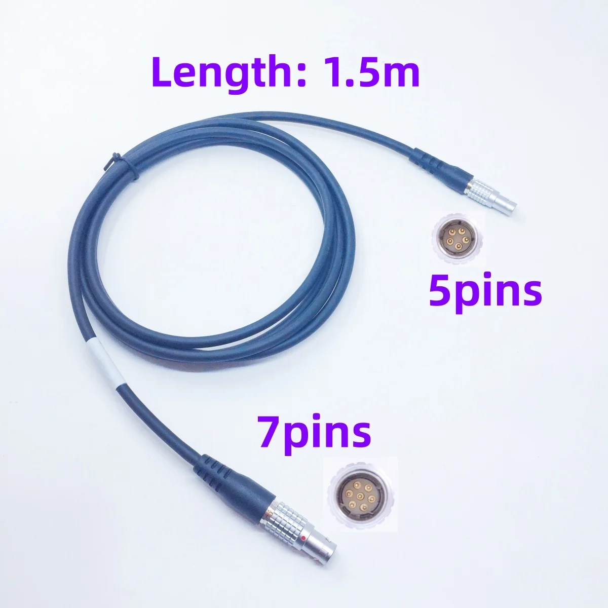 

PinPointR pipeline radar to Oscar RTK data cable 7-pin to 5-pin